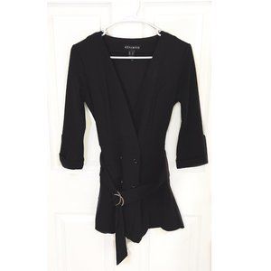Long-Sleeve K-pop Inspired Black ThredUp Romper